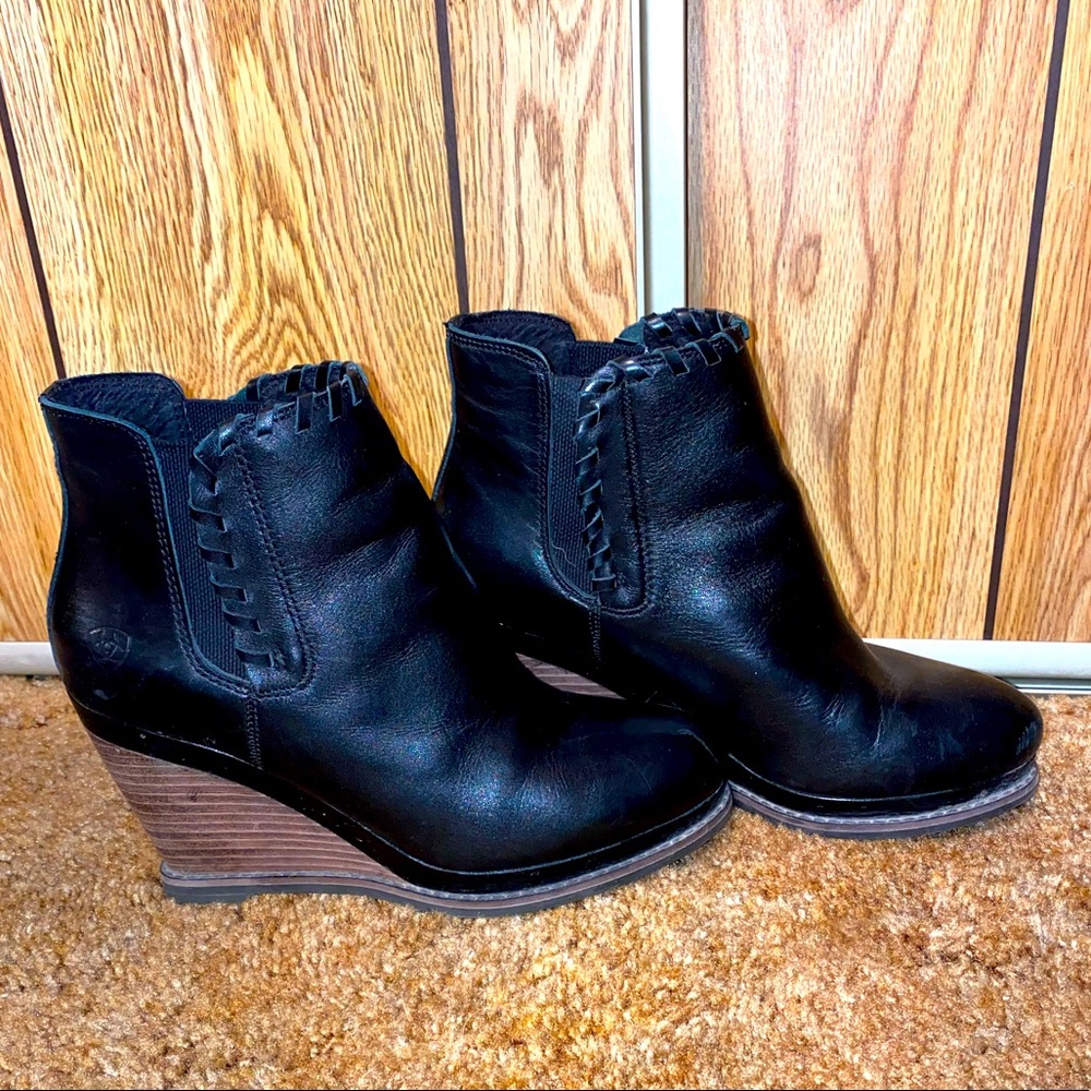 Ariat ankle boots black